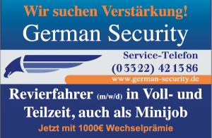 Wir suchen Verstärkung